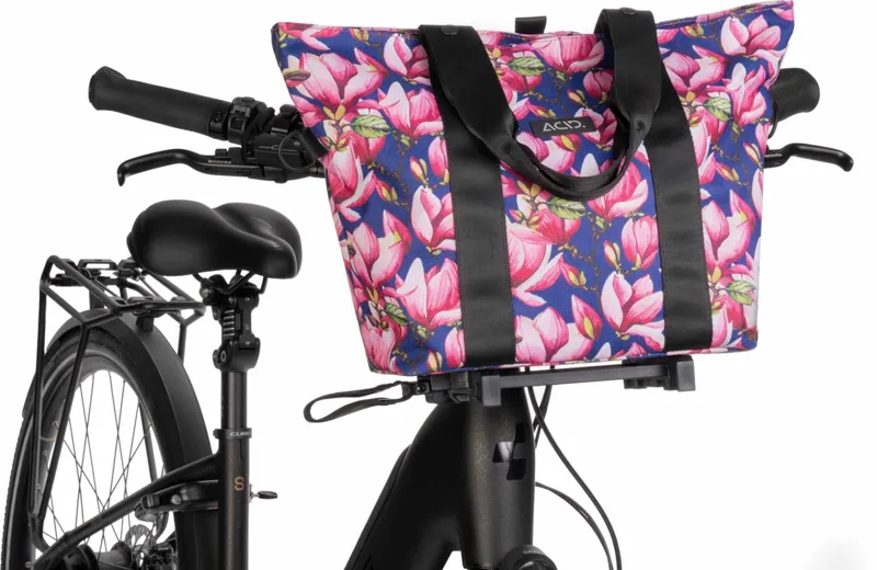 Acid Pannier Bag City 10 All In One with RILink  - Pink Flowers-3
